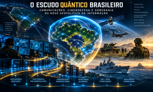 O Escudo Quântico Brasileiro: Comunicações, Ciberdefesa e Soberania na Nova Geopolítica da Informação